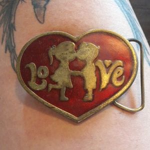 Belt buckle ♡love♡